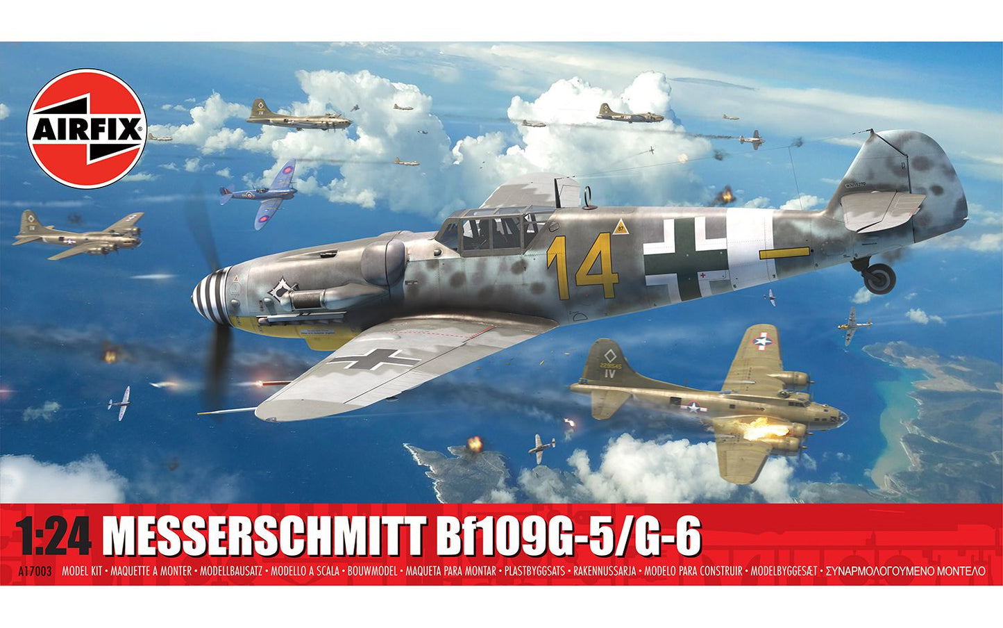 Messerschmitt Bf109G-5/G-6 1/24