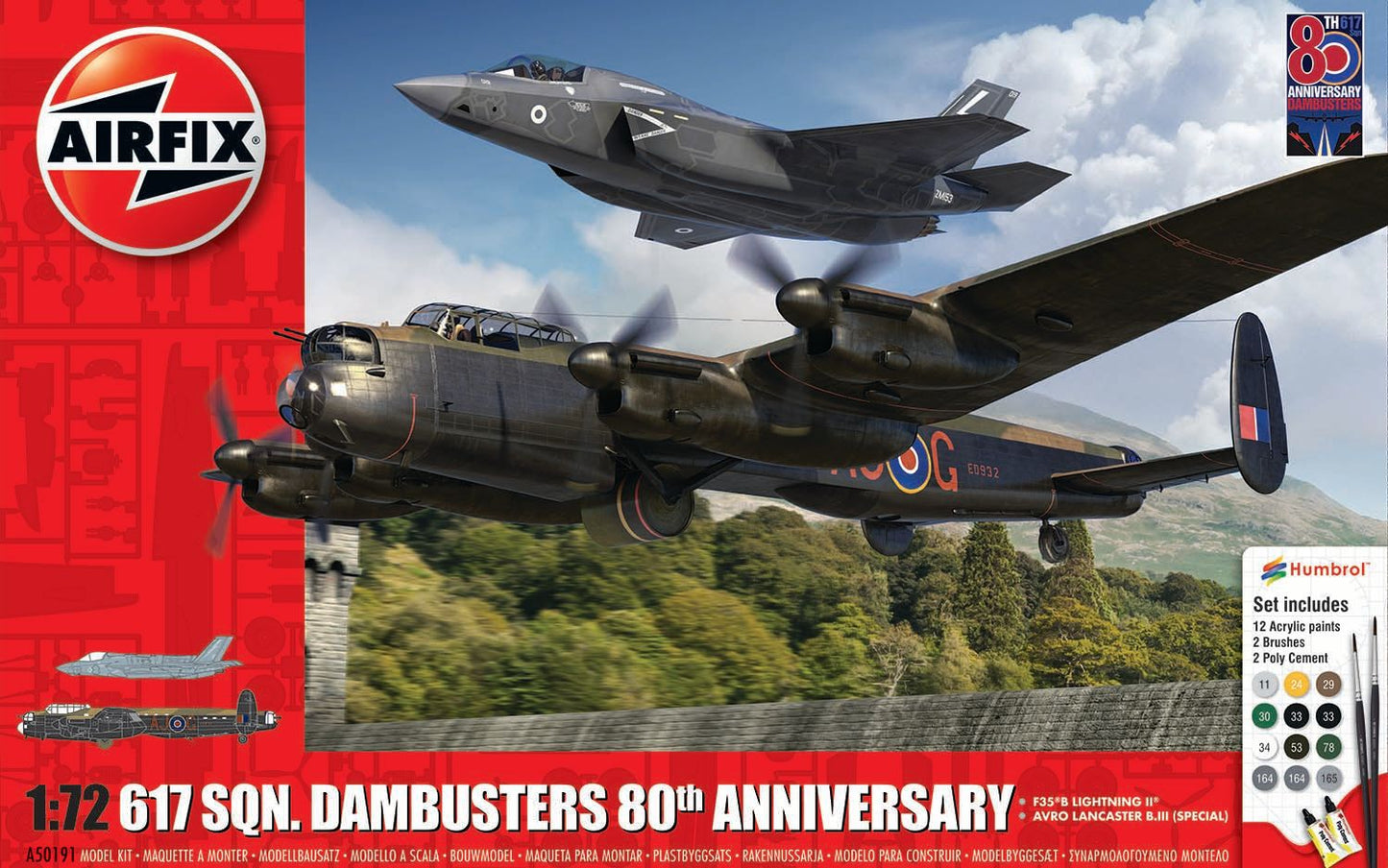 617 SQN. Dambusters 80th Anniversary 1/72 Starter Kit