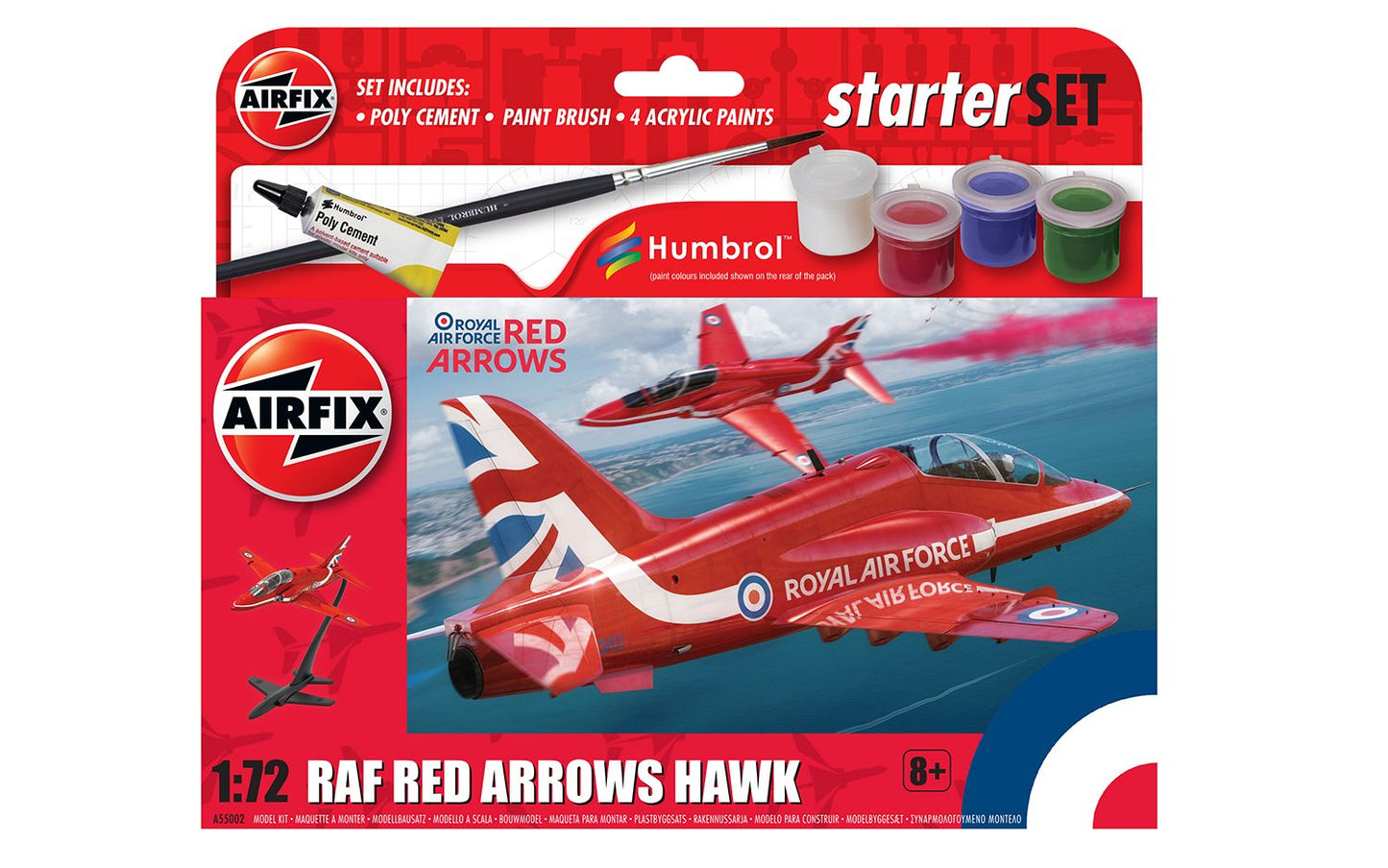 RAF Red Arrows Hawk 1/72 Starter Kit