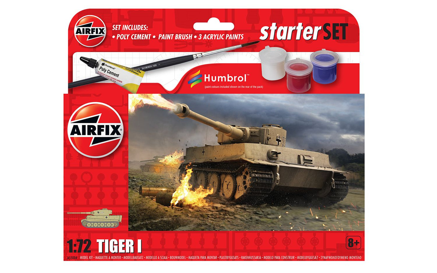Tiger I 1/72 Starter Kit