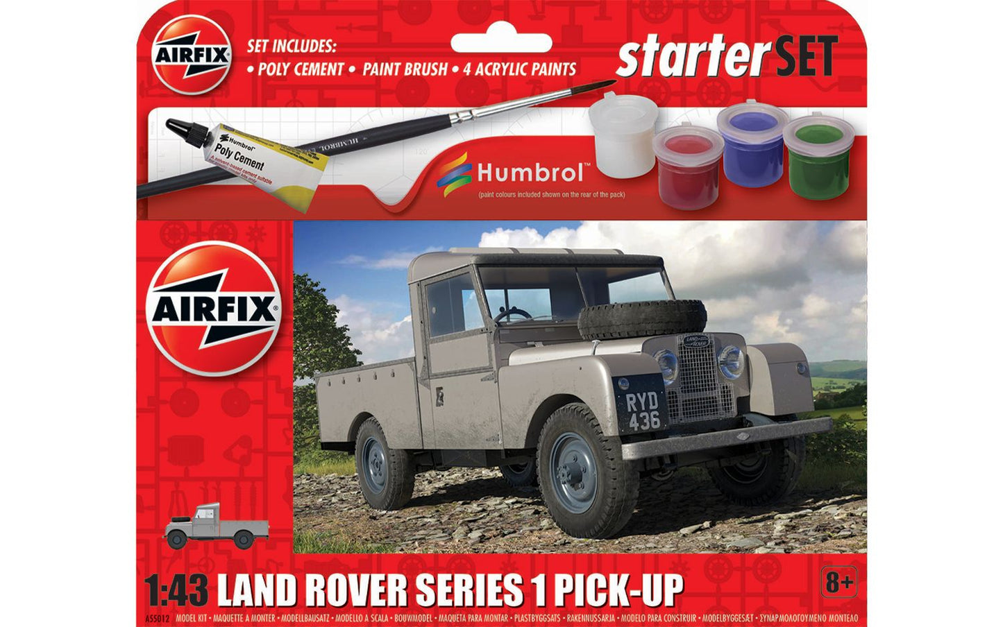 Land Rover Series 1 Pick-Up 1/32 Starter Kit