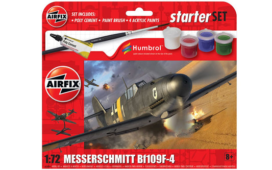 Messerschmitt Bf109F-4 1/72 Starter Kit