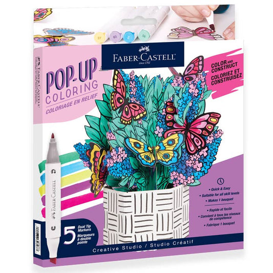 Pop-Up Coloring Butterfly