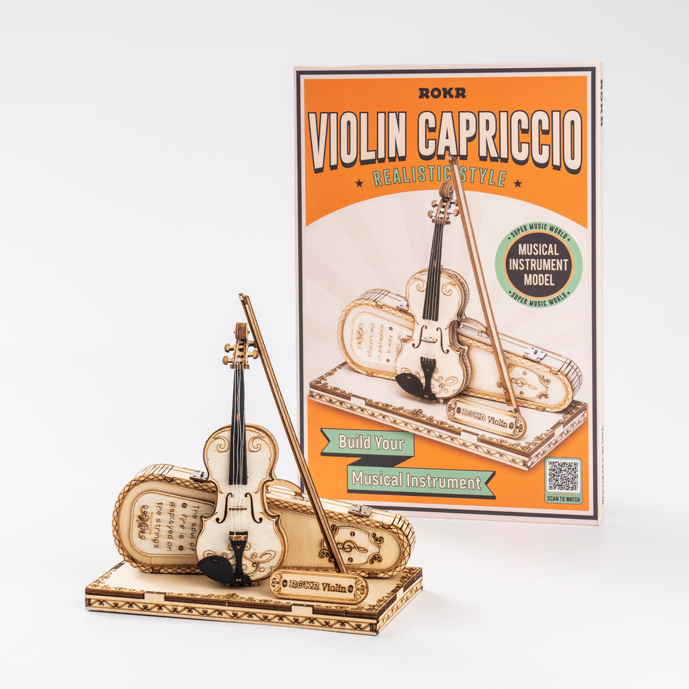 3D Puzzle Wooden Violin Capriccio