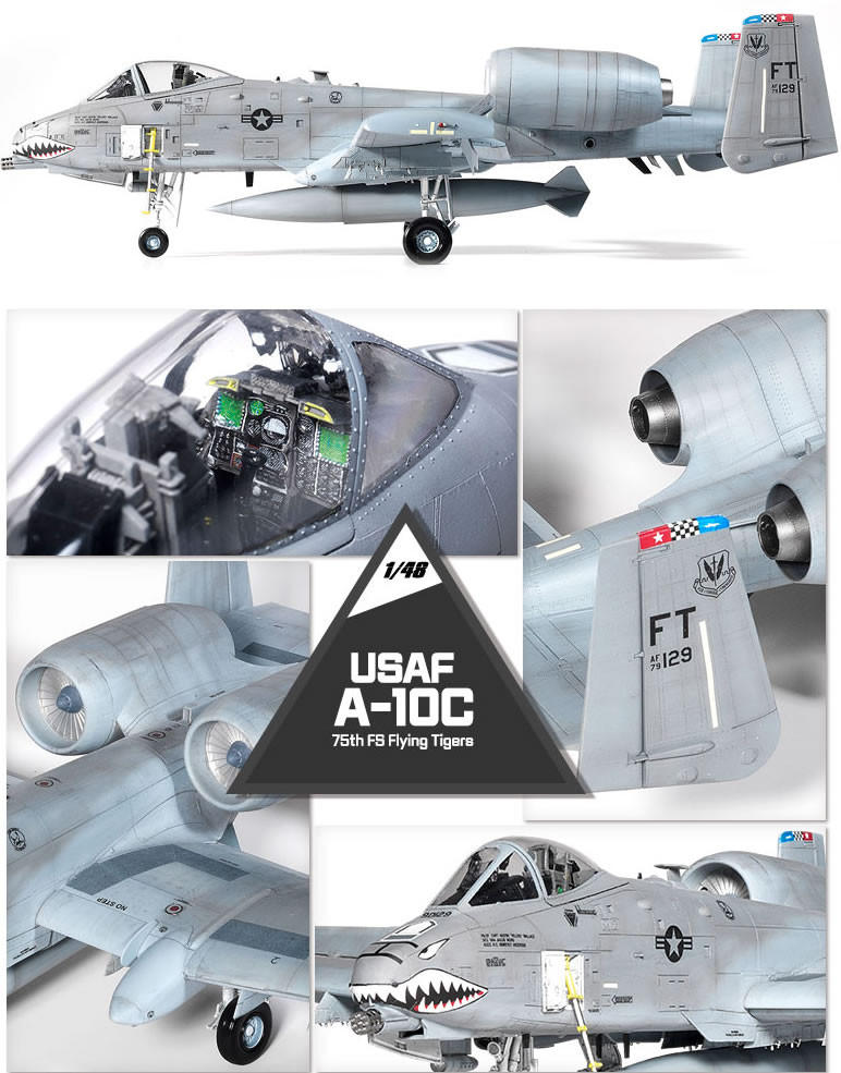 USAF A-10C "75th FS Flying Tigers" 1/48
