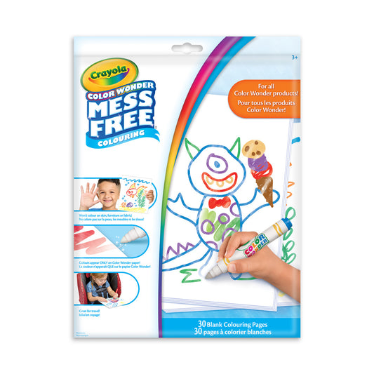 Color Wonder Mess Free Blank 30 Pages