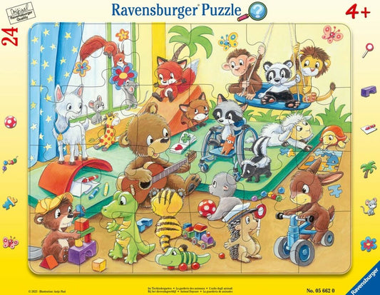 Animal Daycare 24pc tray puzzle