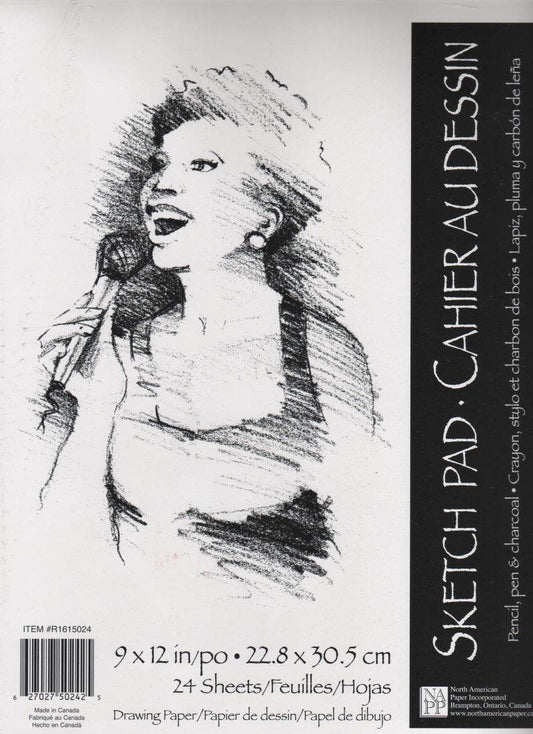 Sketch Pad 9X12" 24 sheets