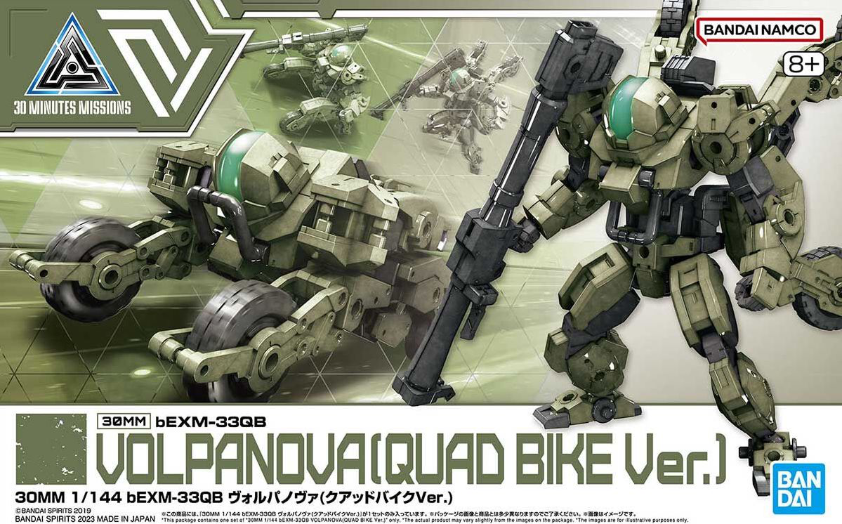 30MM beXM-33QB Volpanova (Quad Bike Ver.) 1/144