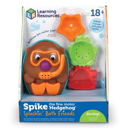 Spike the Fine Motor Hedgehog Splashin' Bath Friends