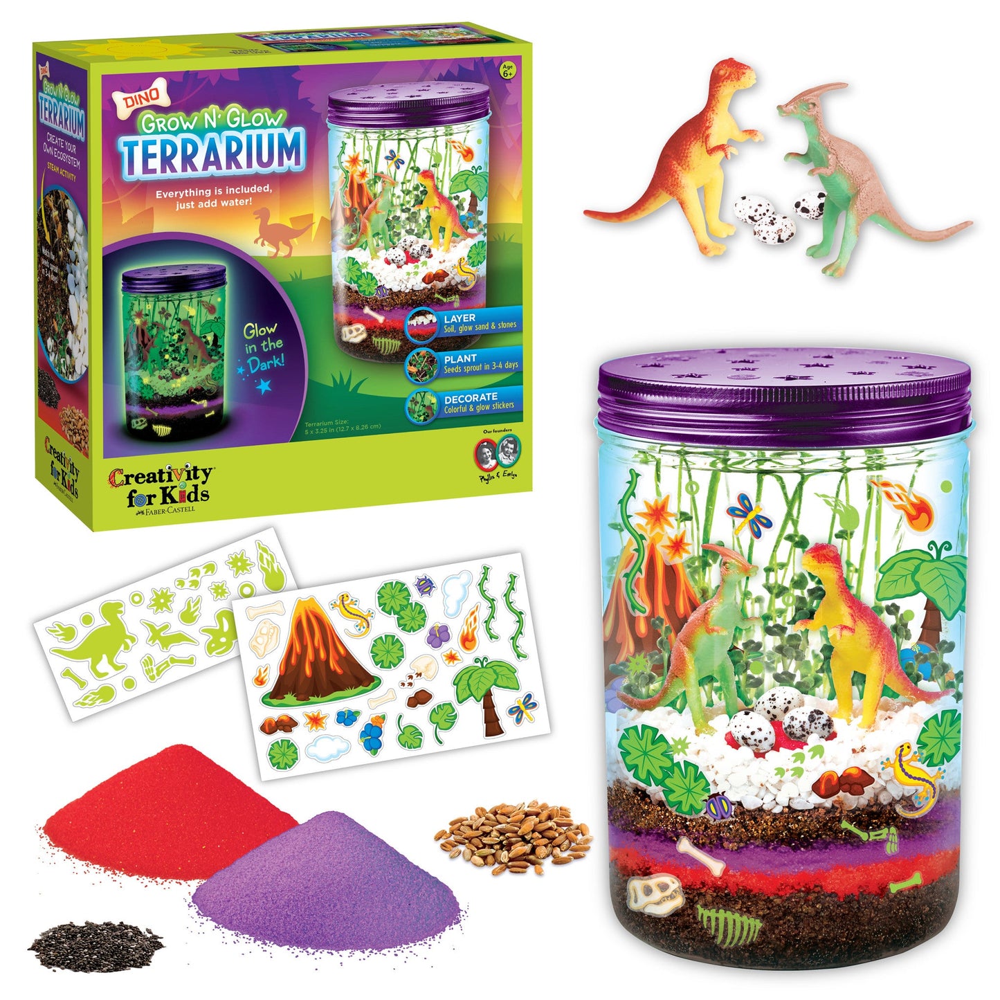 Grow N' Glow Dino Terrarium