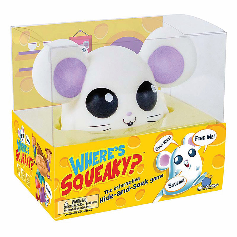 Where's Squeaky? The Interactive Hide-asnd-Seek Game