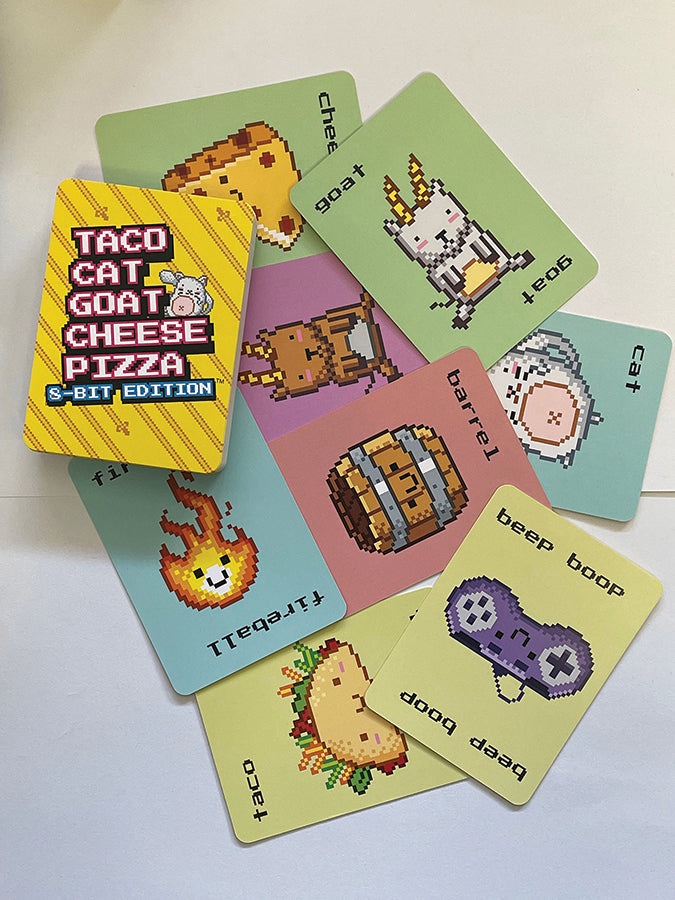 Taco Cat Goat Cheese Pizza 8-Bit Edition