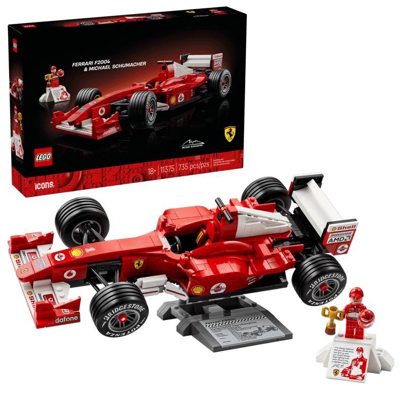 Icons Ferrari F2004 & Michael Schumacher