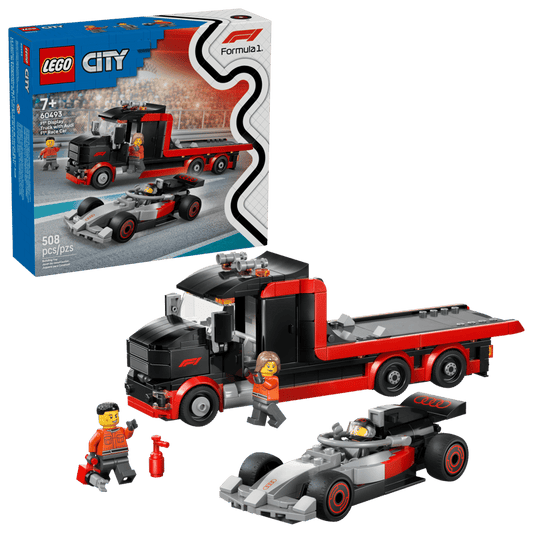 City F1 Display Truck with Audi F1 Race Car