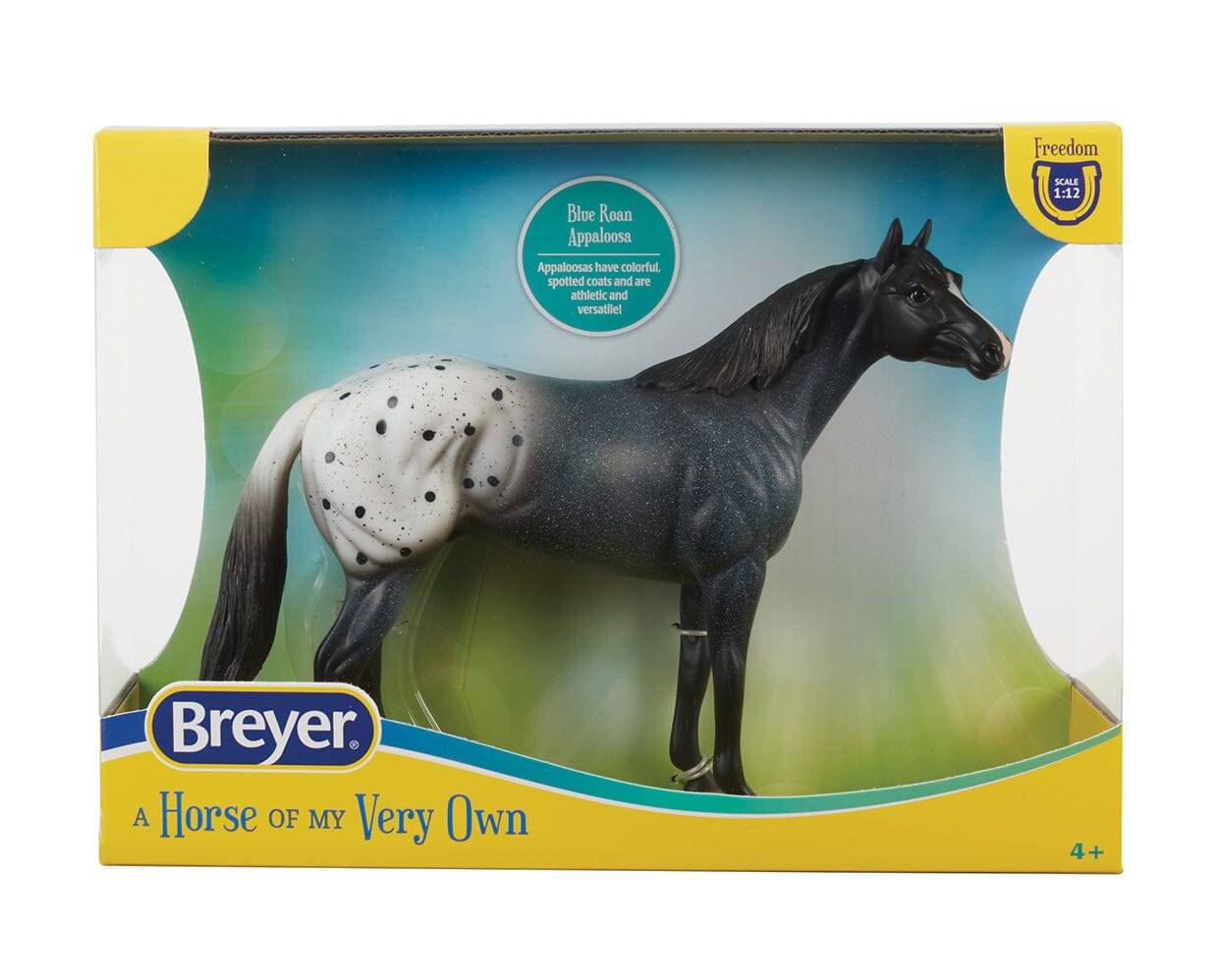 Blue Roan Blanket Appaloosa 1/12