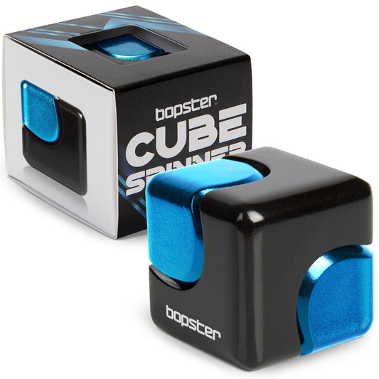 Bopster Blue/Black Cube Spinner