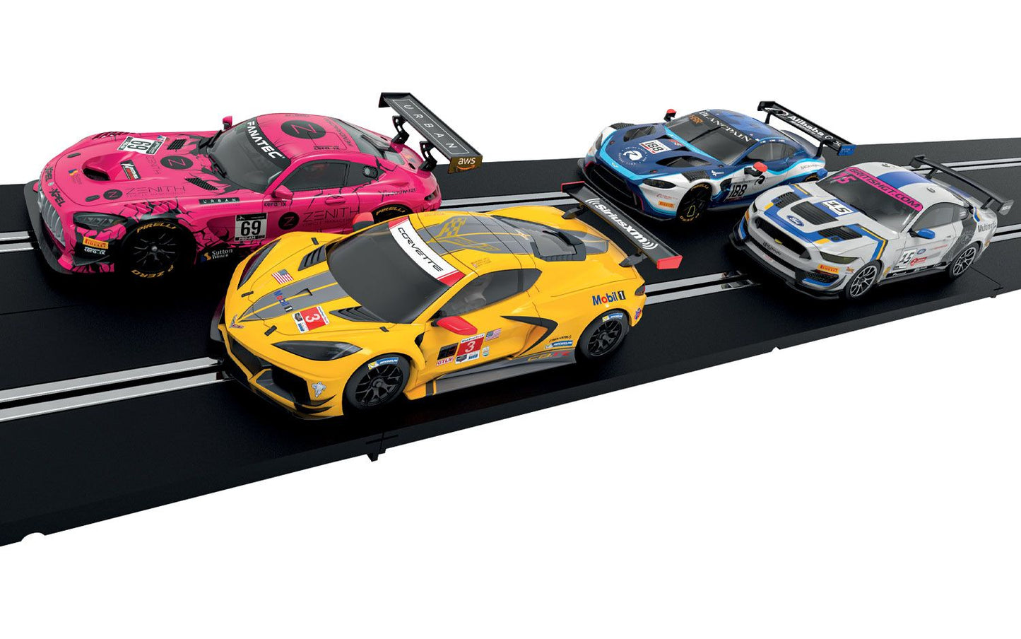 Arc Pro Platinum GT - Aston Martin vs Mercedes vs Corvette vs Mustang