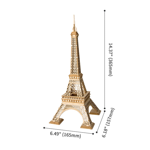 3D Wooden Puzzle Eiffel Tower