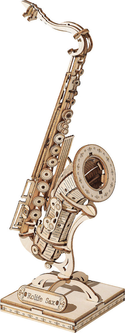 3D Wooden Puzzle Saxophone