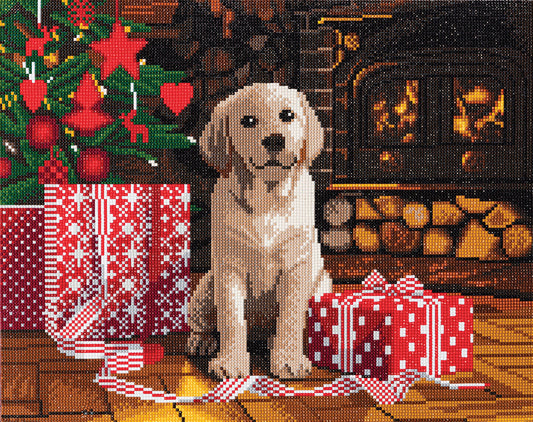 DIY Crystal Art Kit - Labrador Puppy 40 x 50cm