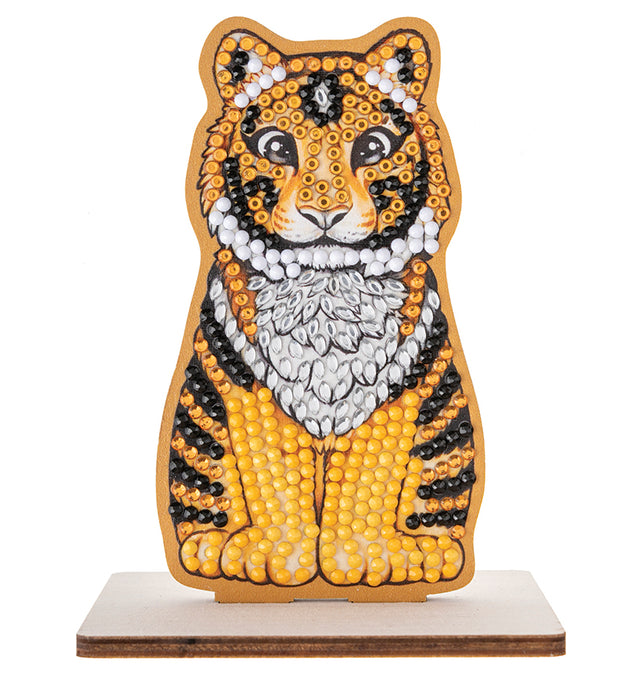 Crystal Art Luna Tiger
