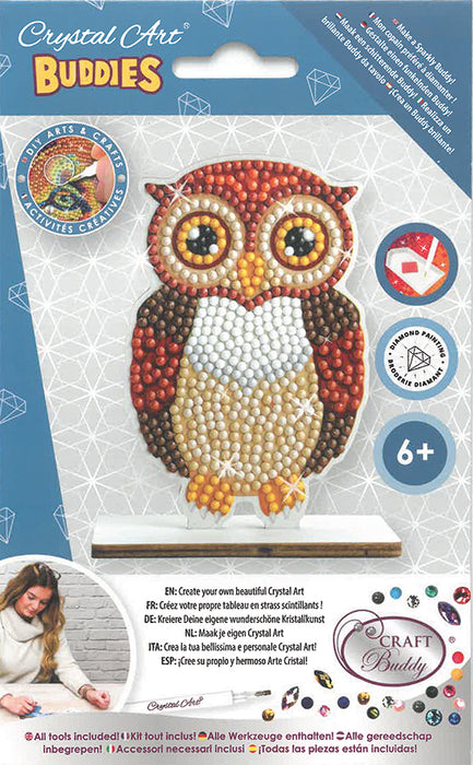 Crystal Art Woodland Owl