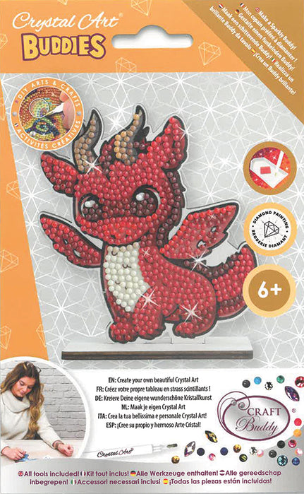 Crystal Art Red Dagon