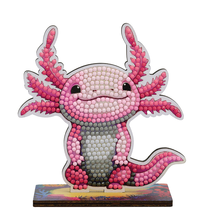 Crystal Art Buddies Cute Animals Axolotl