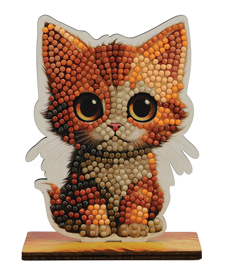 Crystal Art Buddies - Cute Animals Kitten