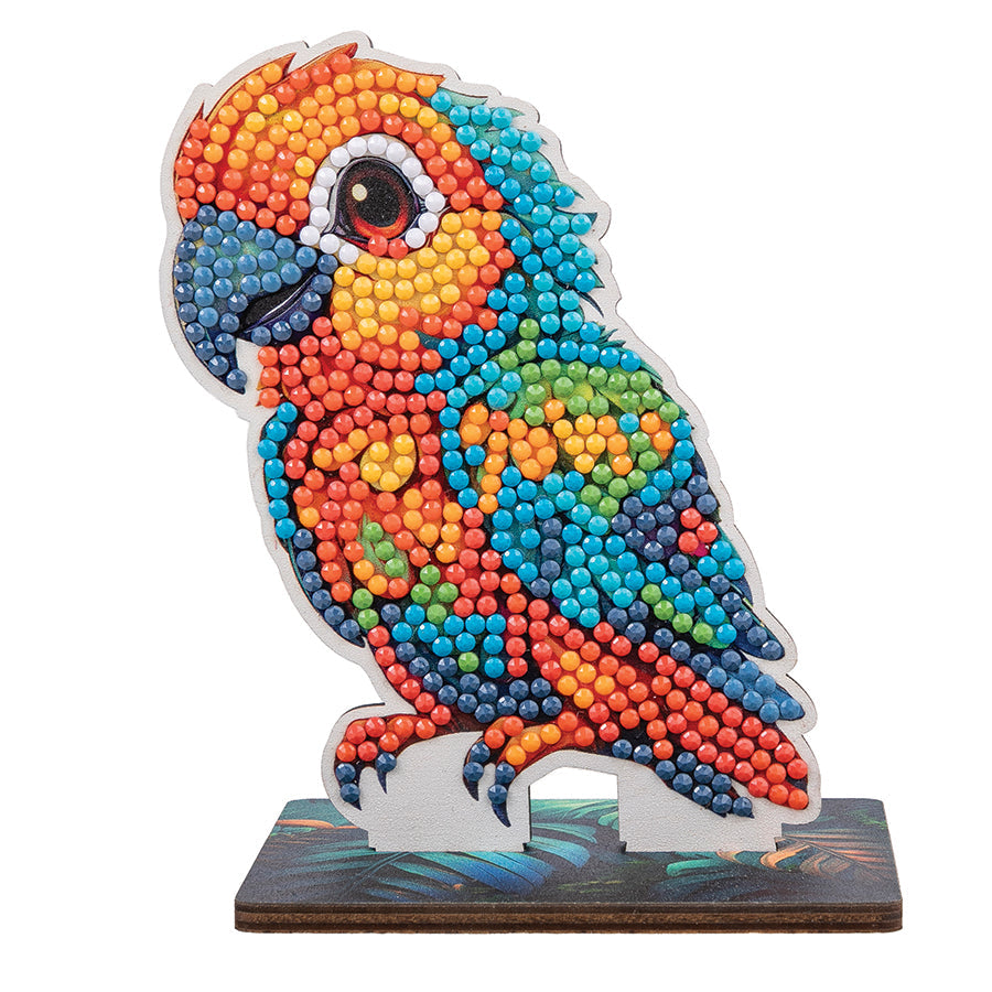 Crystal Art Buddies Cute Animals Parrot