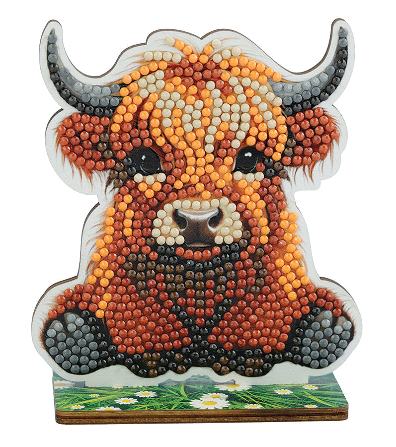 Crystal Buddies Cute Animals Cow