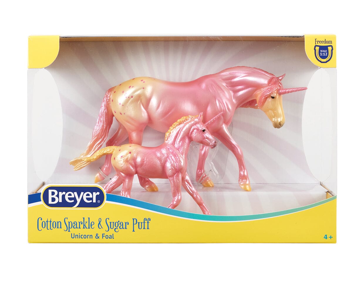 Cotton Sparkle & Sugar Puff Unicorn & Foal 1/12