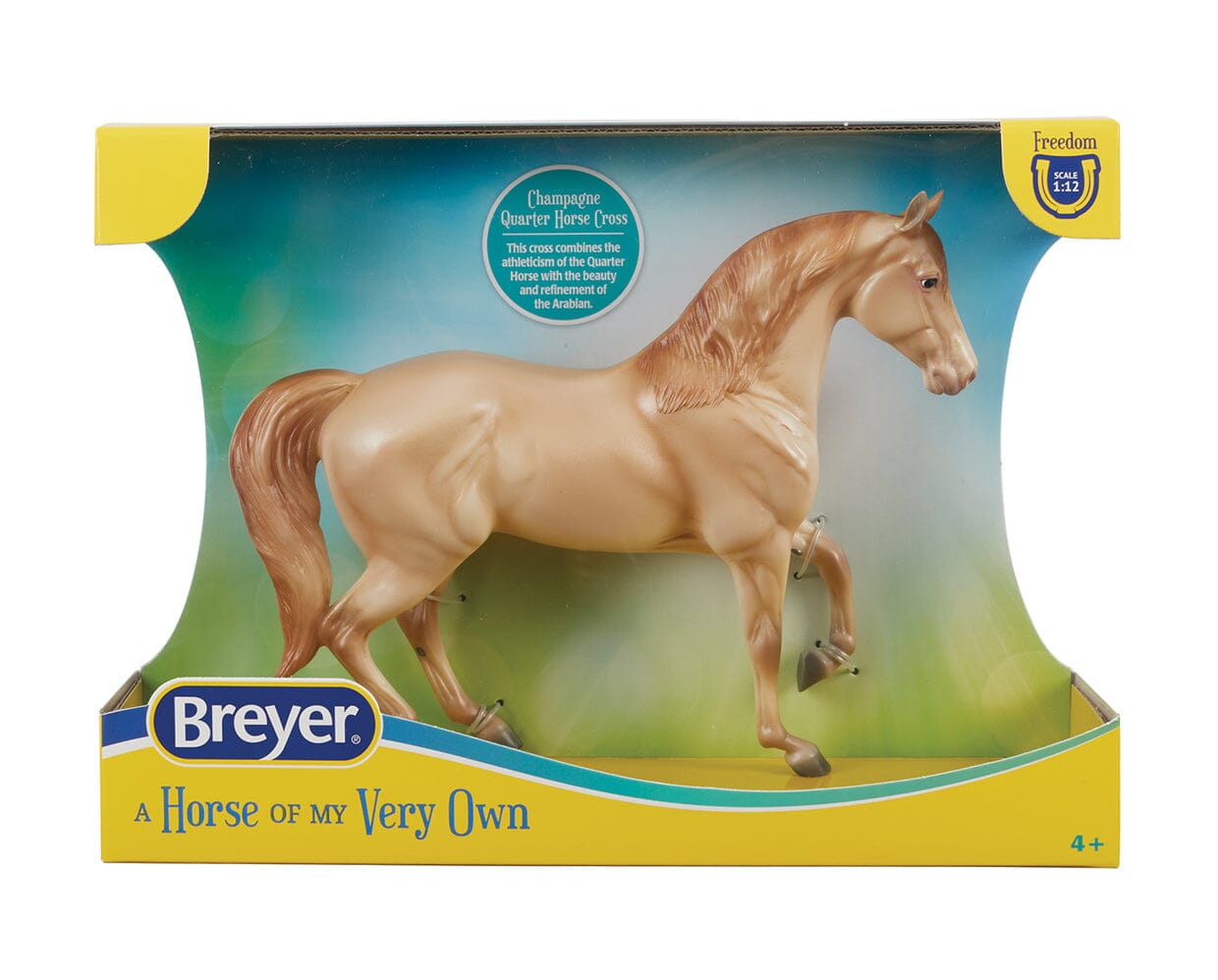 Champagne Quarter Horse 1/12