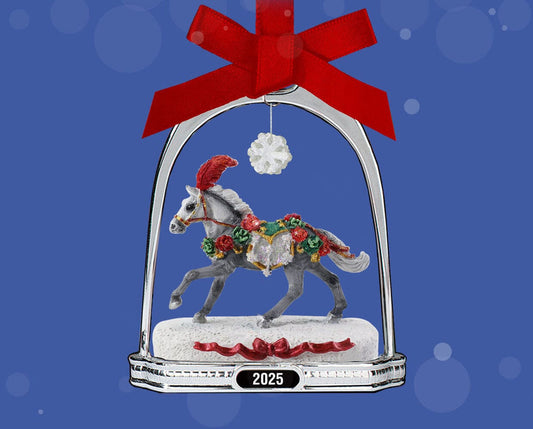 2025 Christmas in Bloom Stirrup Ornament
