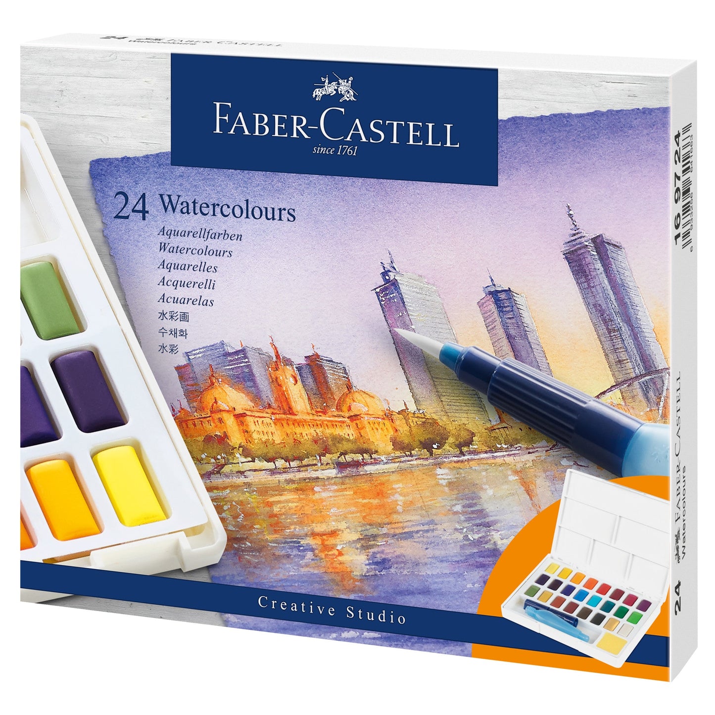 24 Watercolours