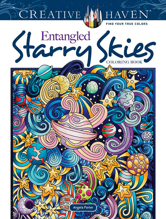 Entangled Starry Skies Coloring Book