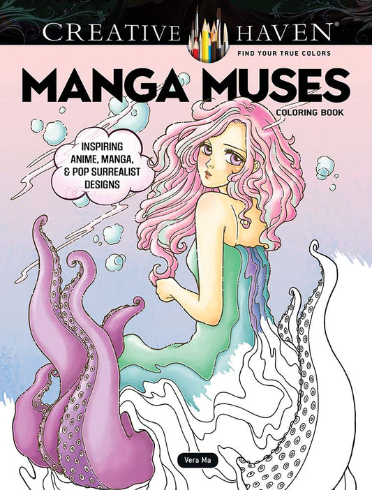 Manga Muses Coloring Book