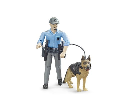 Policeman with Dog