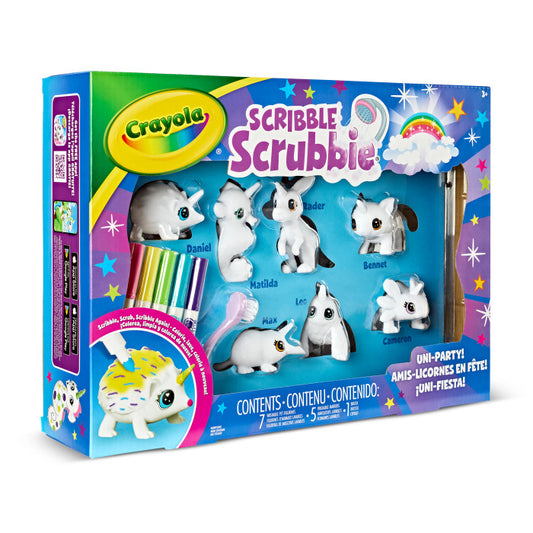 Scribble Scrubbie Uni-Party!