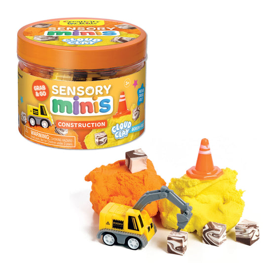 Sensory Minis Construction Cloud Clay
