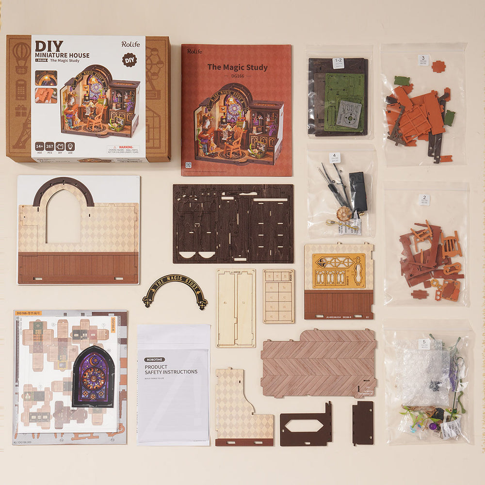 DIY Miniature House The Magic Study