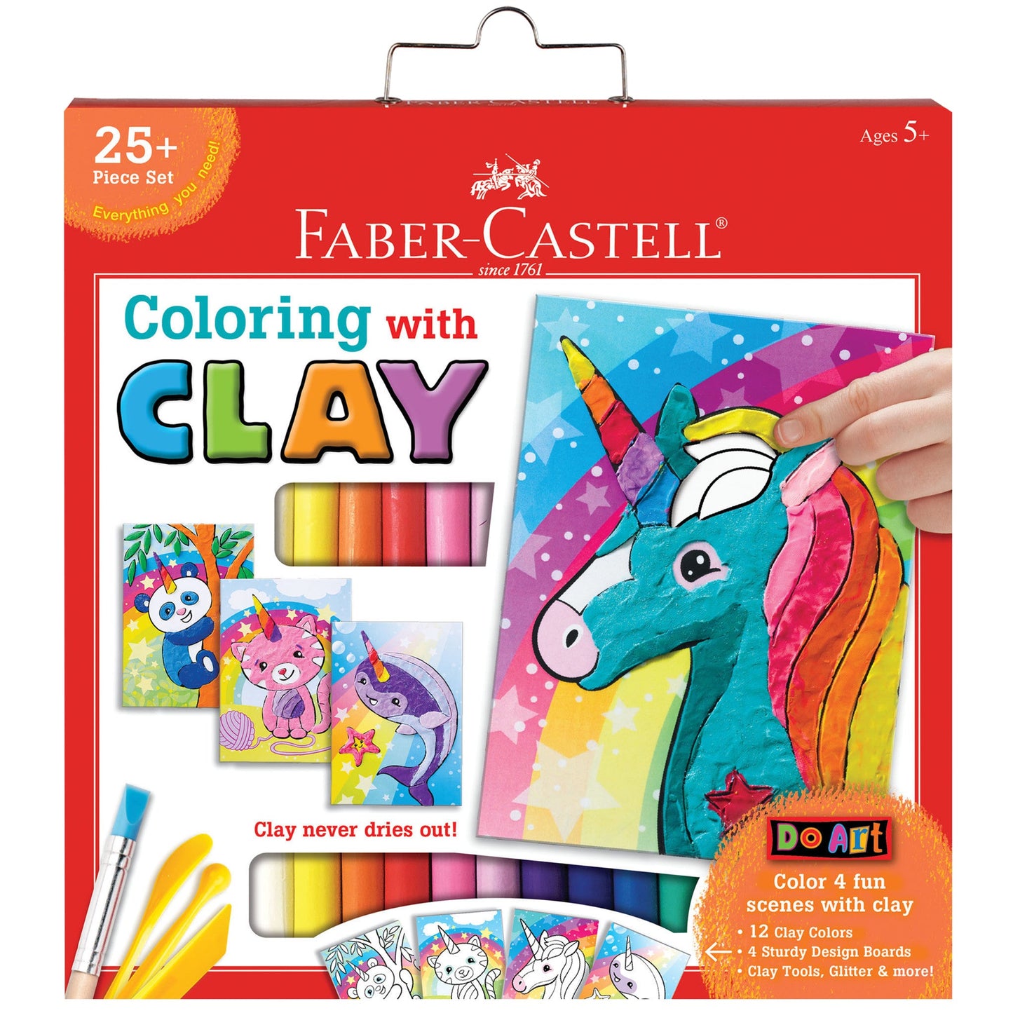 Do Art - Coloring with Clay Unicorn and Friends