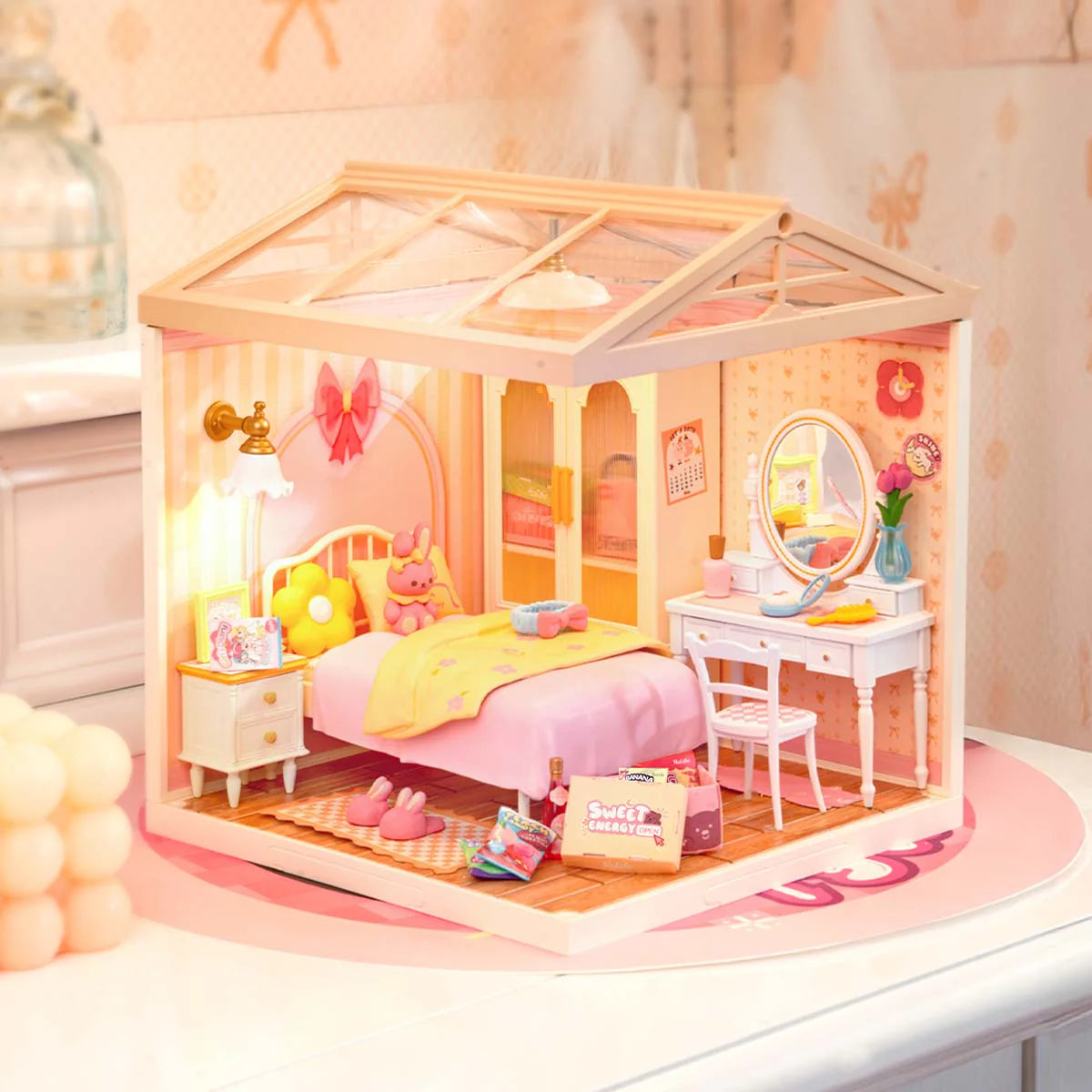 DIY Super Creator Lovely Pink Bedroom
