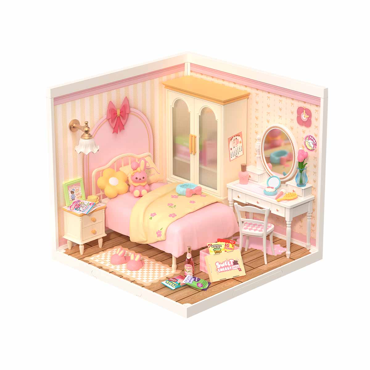 DIY Super Creator Lovely Pink Bedroom