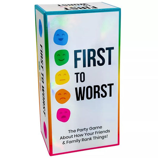 First to Worst Party Game