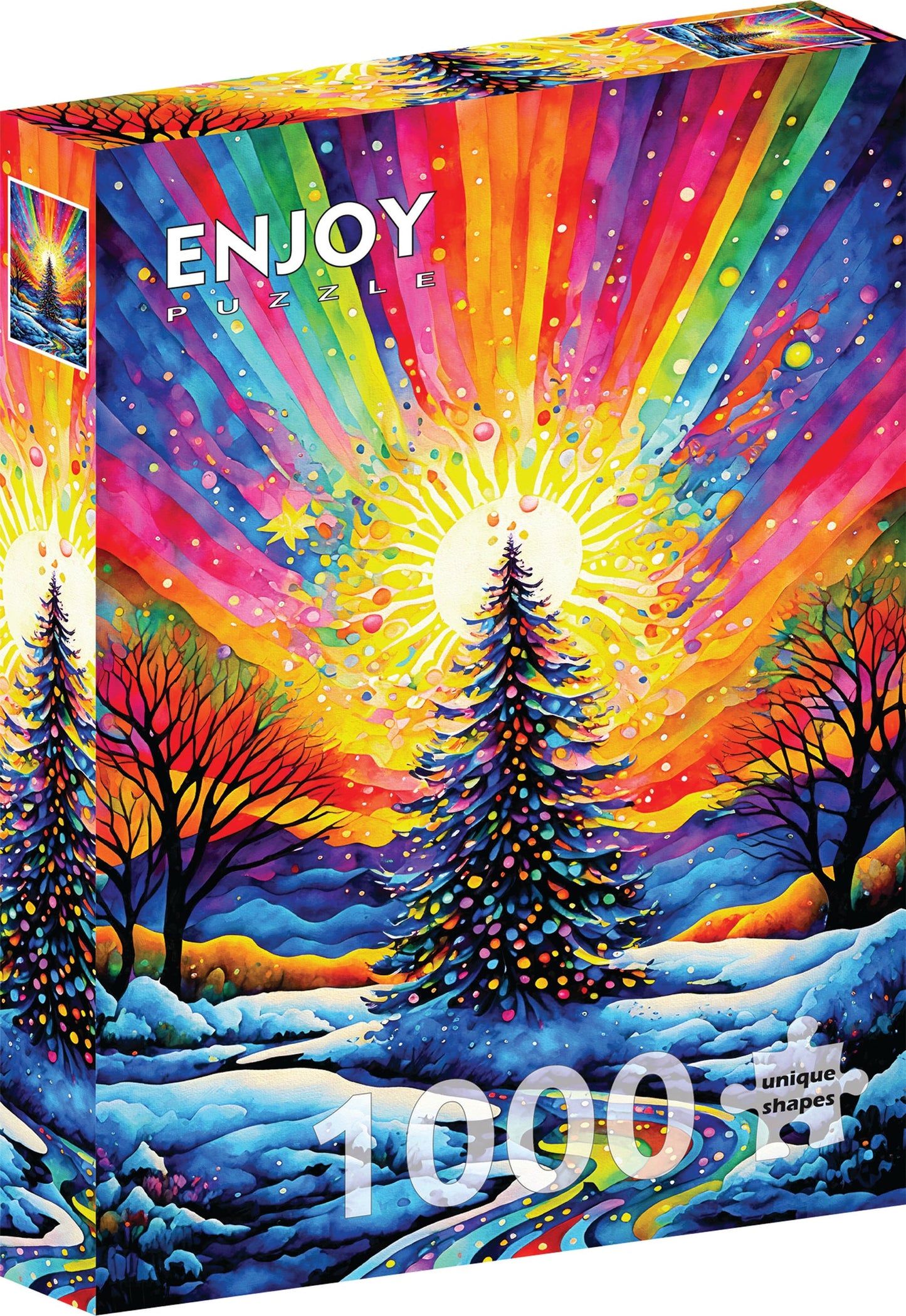 Enjoy - Christmas Tree Celebration 1000pc jigsaw puzzle