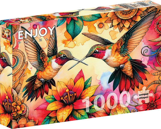 Enjoy - Hummingbird Haven 1000pc jigsaw puzzle