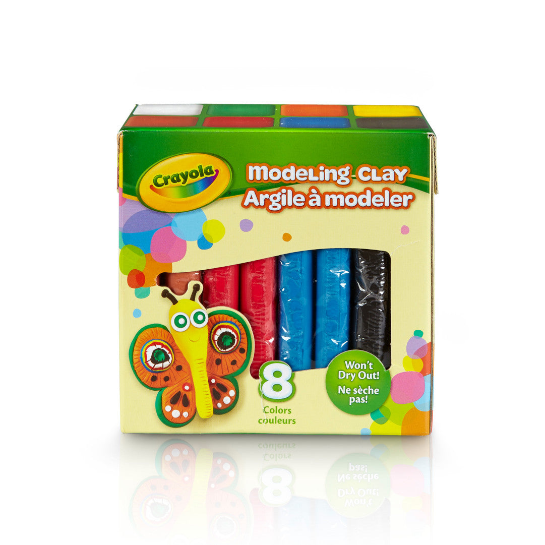 Modeling Clay 8 Bold Colors!