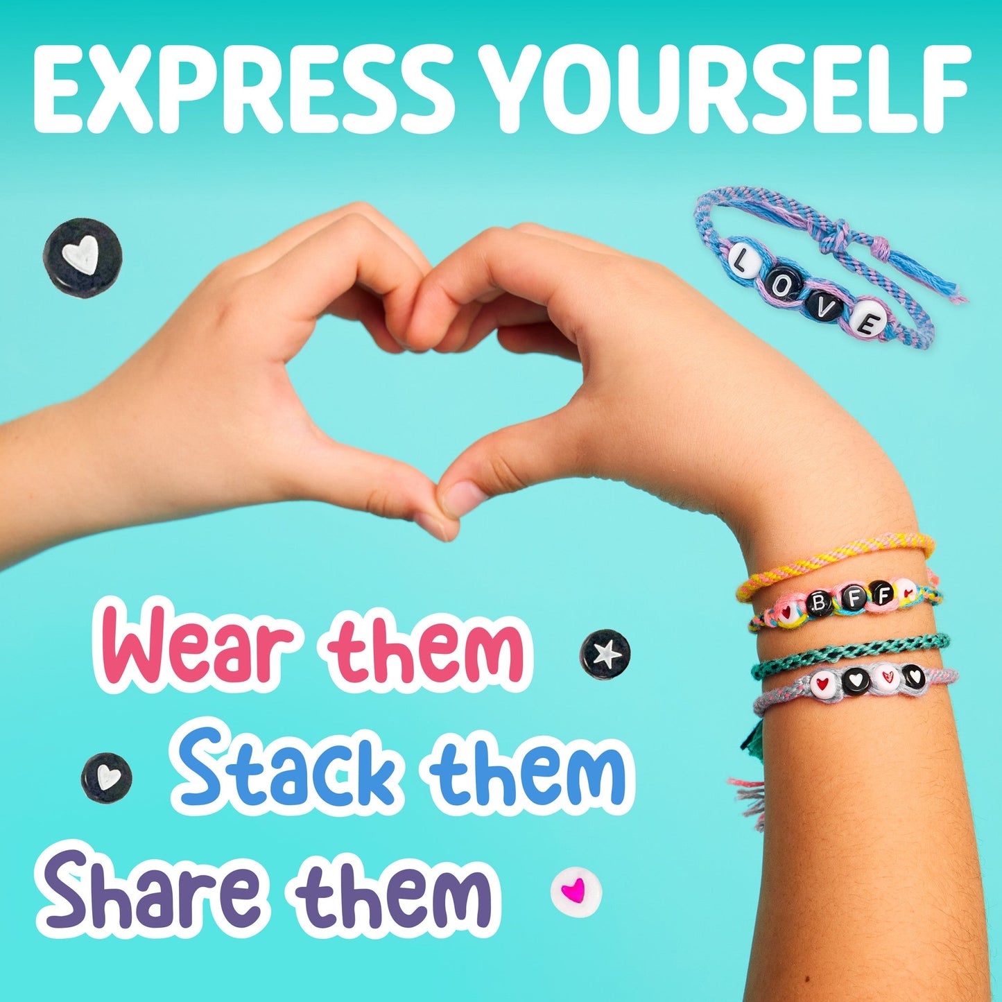 Friendship Bracelets (makes 10)